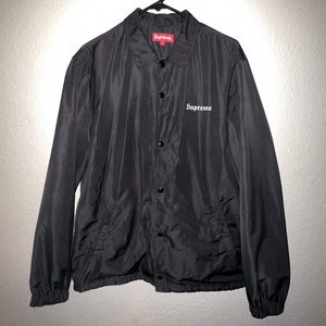Supreme Nan Goldin Misty and Jimmy Paulette Coaches Jacket Black